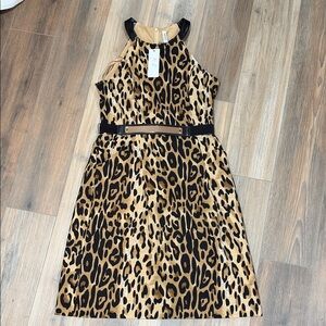 Leopard Print Dress